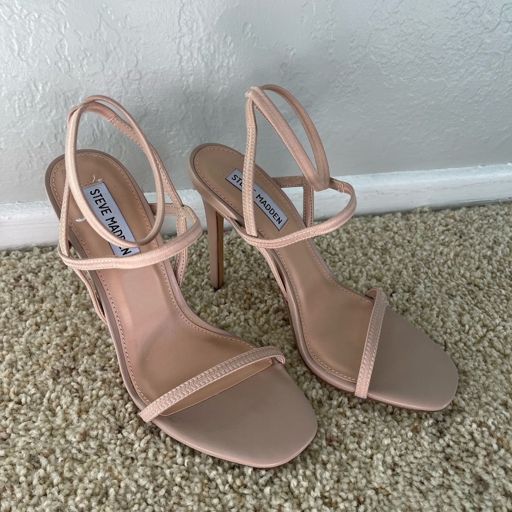 Nude Steve Madden Heels